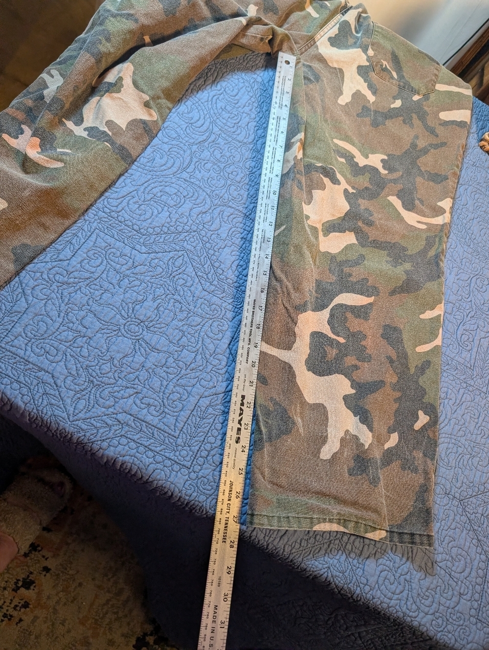 Winchester Men’s Camouflage Cargo Pants Hunting Outdoor Tactical Utility 36x28 - Picture 14 of 16